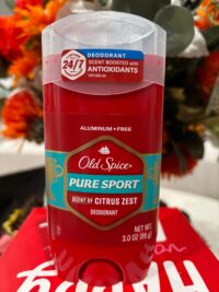 Old Spice "Pure Sport" Deodorant "Citrus Zest  Scent " Roll-on  3.0 floz