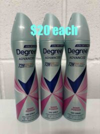 Degree Dry Spray Advanced Motion sense "Sheer Powder Scent" 72hr  Deodorant - Image 2