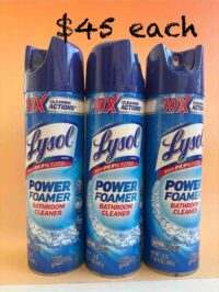 Lysol Power Former Bathroom Cleaner 32oz - Image 2