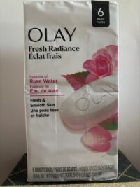 Olay Fresh Radiance Eclat frais with Essence of Rose Water- 6pk Bar-soap