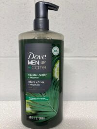 Dove Men+Care Coastal Cedar + Bergamot  Bodywash  26 FL