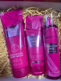 B&B Women Shop Collection: [Women 3pc Set] Perfect in Pink - (Lotion & Mist& Bodywash)