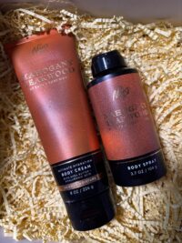 B&B  Men Shop Collection:  [Men 2pc Set] Mahogany Teakwood (Men Deodorizing Spray + Lotion)