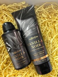 B&B  Men Shop Collection:  [Men 2pc Set] Vanilla Noir (Men Deodorizing Spray + Lotion)