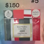 King Bedsheet 6pc sets - Hotel Bamboo Collection # 5