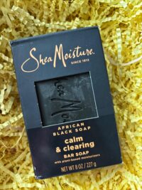 Shea Moisture  "Barsoap" African Black Soap" Calm & Clearing 8fl oz