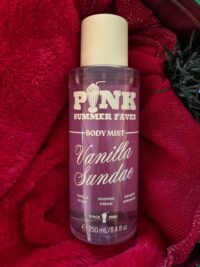 Pink : Summer Faves Body Mist : Vanilla Sundae -Vanilla Scoop, Whipped Cream, Rainbow Sprinkles [Mist] - Image 2