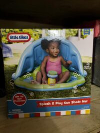 Little Tikes Sun & Shade with the girl picture