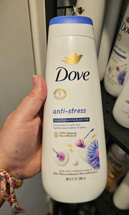 Dove Women 24 HR Renewing Bodywash 20 fl.oz : Anti-Stress Blue Chamomile & Oat Milk
