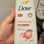 Dove Women 24 HR Renewing Bodywash 20 fl.oz: Rebalancing White Peach & Rice Milk