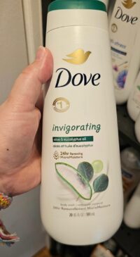 Dove Women 24 HR Renewing Bodywash 20 fl.oz: Invigorating Aloe & Eucalyptus Oil