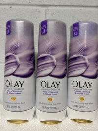Olay Indulgent Moisture Body Wash with Notes of Elderberry & Almond Cream (20floz) - Image 3