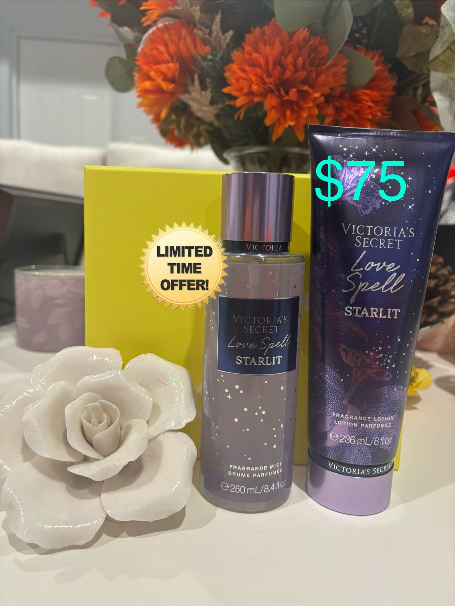 v29 VS: Love Spell Starlit 2pc Set (Mist + Lotion) - Image 1