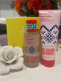 Pink VS: Pink: Sugar Berry: Raspberry Fizz, Pink Sugar & Shimmering Snow (Mist + Lotion) - Image 2