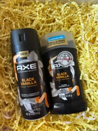 Axe Fine Fragrance Premium Deodorant + Body spray "Black Vanilla Orange +Sandalwood Scent"