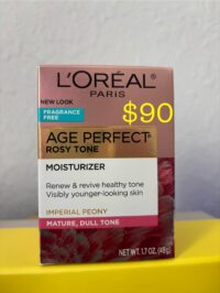 L'Oreal Paris (New Look) Age Perfect Rosy Tone -  Imperial Peony Mature, Dull Tone Moisture Cream - 1.7oz