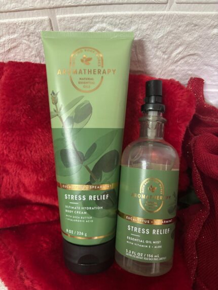 Aromatherapy: Sleep Relief Eucalyptus & Spearmint (Lotion+ Pillow Mist)