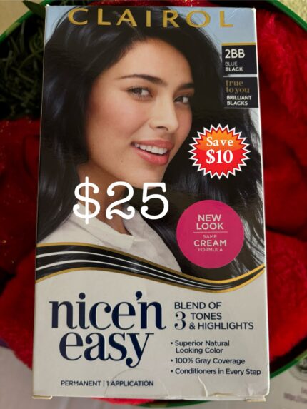 Clairol - #2BB Blue Black - Nice & Easy