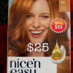 Clairol - #8R Medium Reddish Blonde  - Nice & Easy