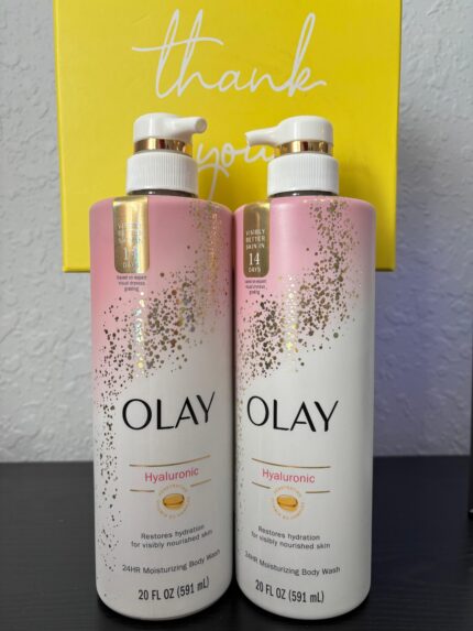 Olay Hyaluronic Penetrating Vitamin B3 Complex  Bodywash with pump 20floz