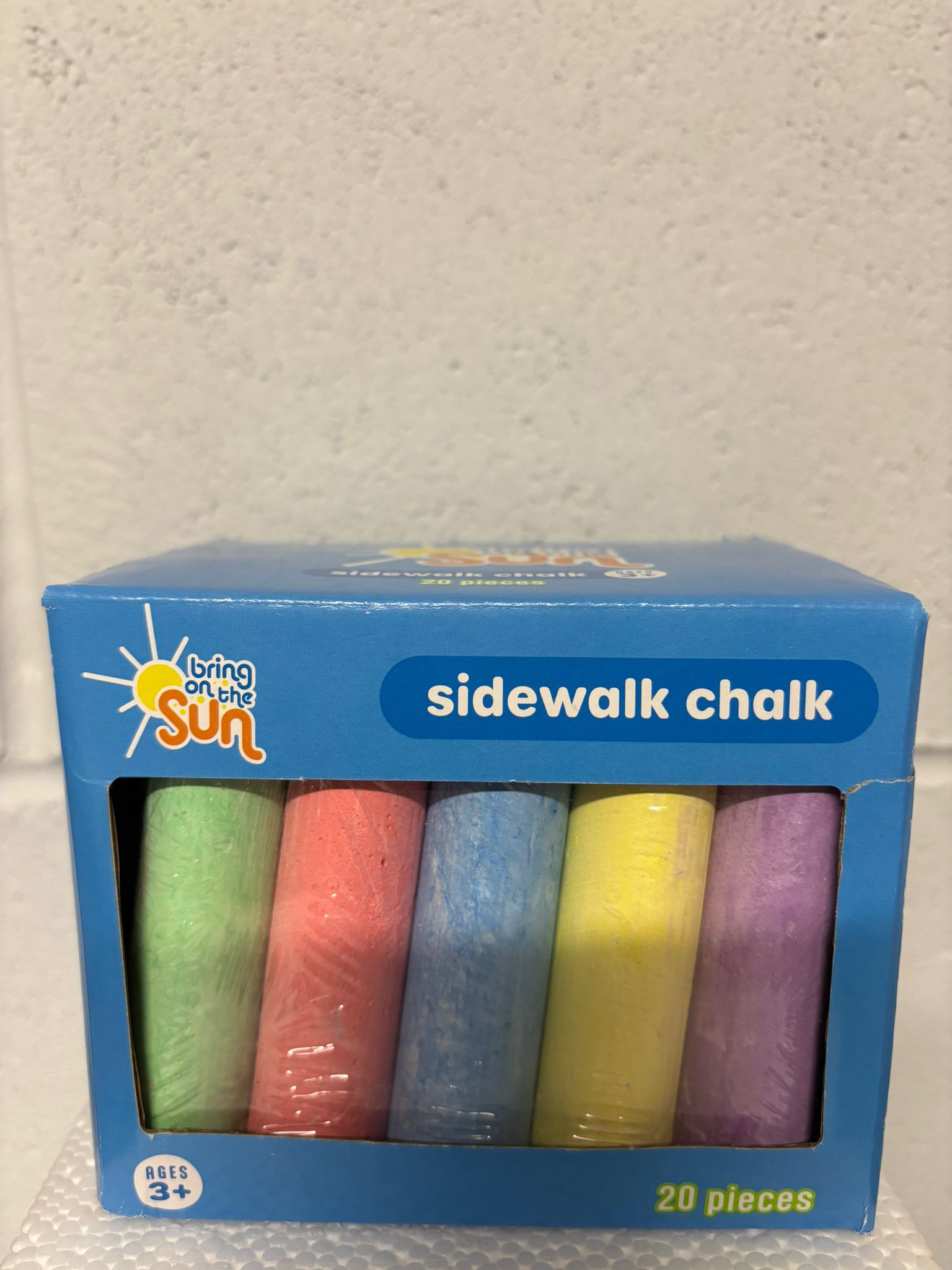 3bb7ba42-0cd7-4e0a-9375-3bcdd8751222 Bring on the Sun" Sidewalk Chalk - 20pc for ages 3+ - Image 1