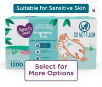 Parent Choice Wipes "Scent Free" 1200ct