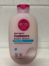 Eos Shea Better:  Cashmere Body Wash: Fresh & Cozy gently cleansing + PH Balance 16fl oz