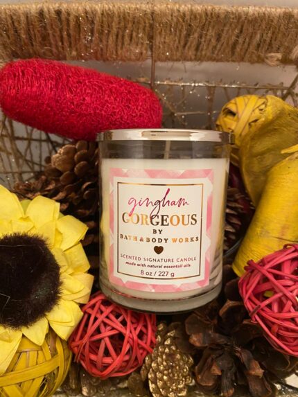 B&B [Single Wick Candle] Collection: Gingham Gorgeous