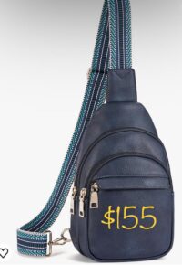 Bostanten Small Sling Cross Body Bag for Women - (Blue)