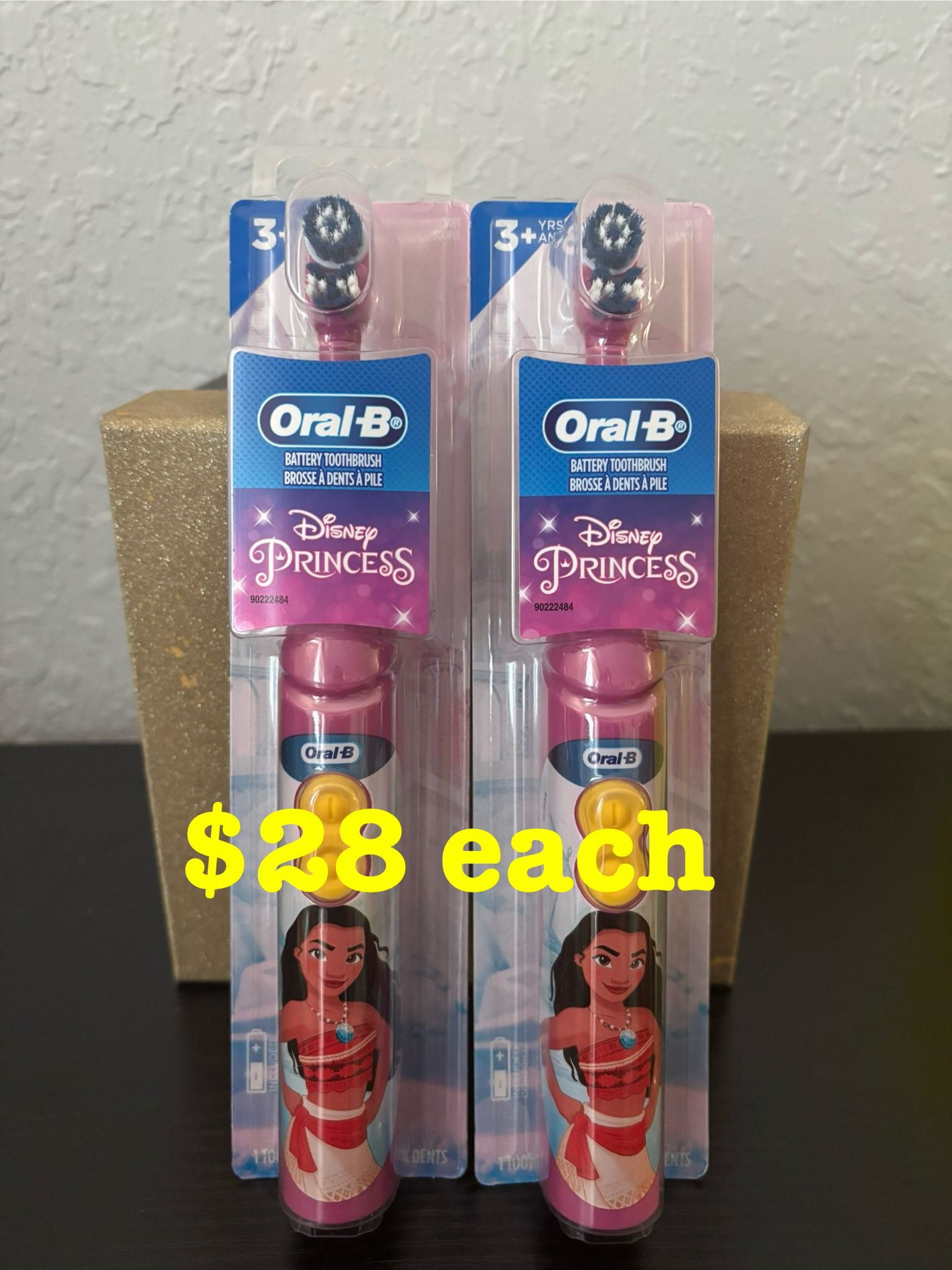 bb160 Kids Spin Brush Toothbrush – Disney Princess - Image 1