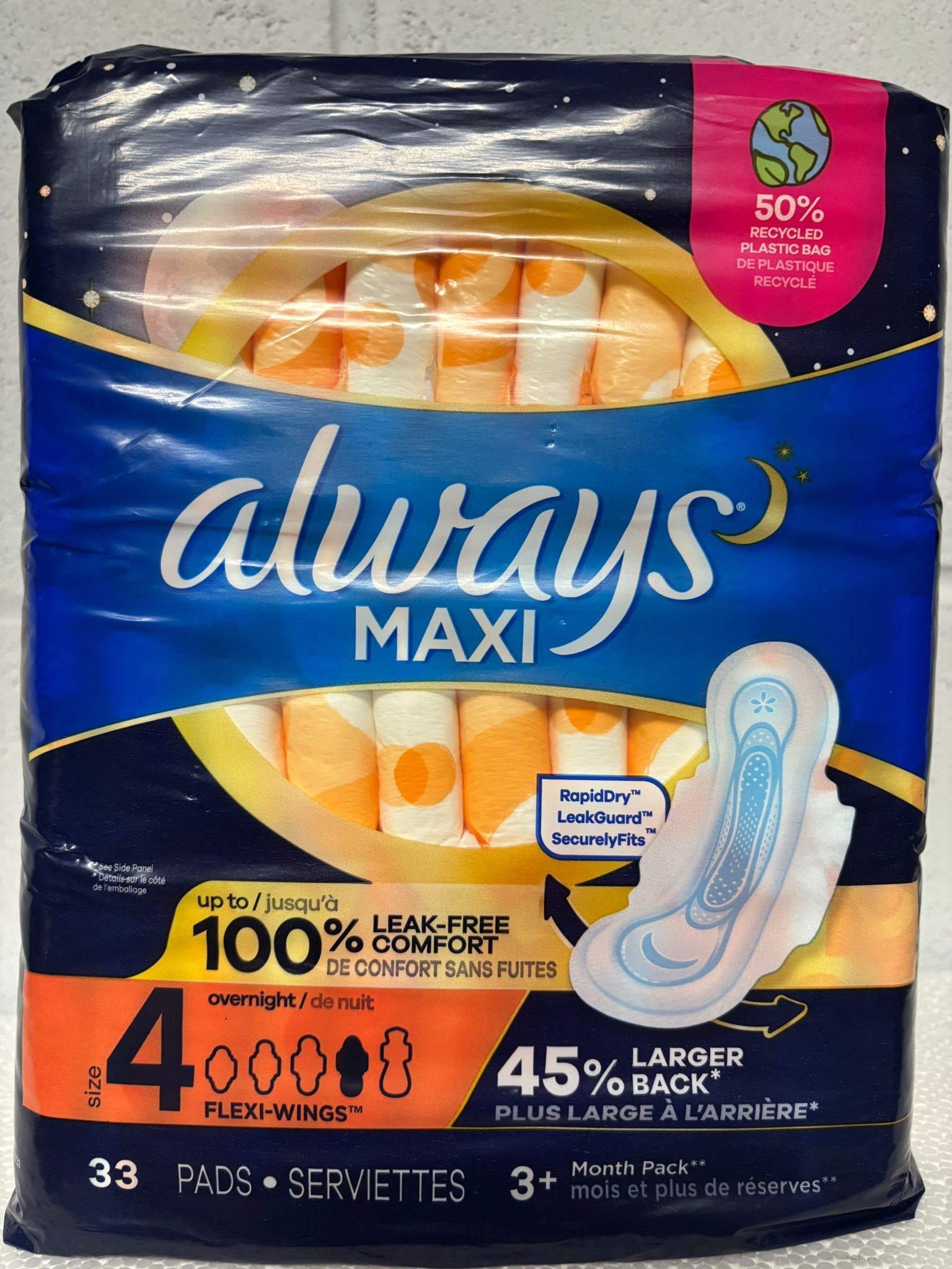 bb41 Always Maxi (33ct - Pads-Size 4 - Image 1