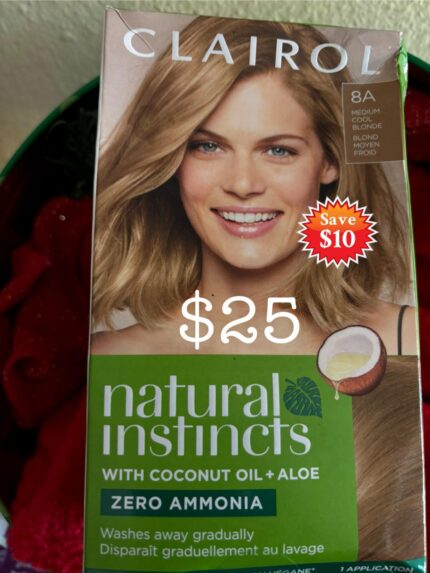 Clairol - #8A Medium Cool Blonde - Natural Instincts