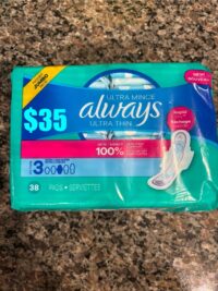 Always Ultra Thin  Size 3 - 38ct