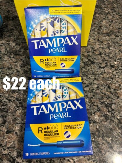 Tampax Pearl Regular 18ct