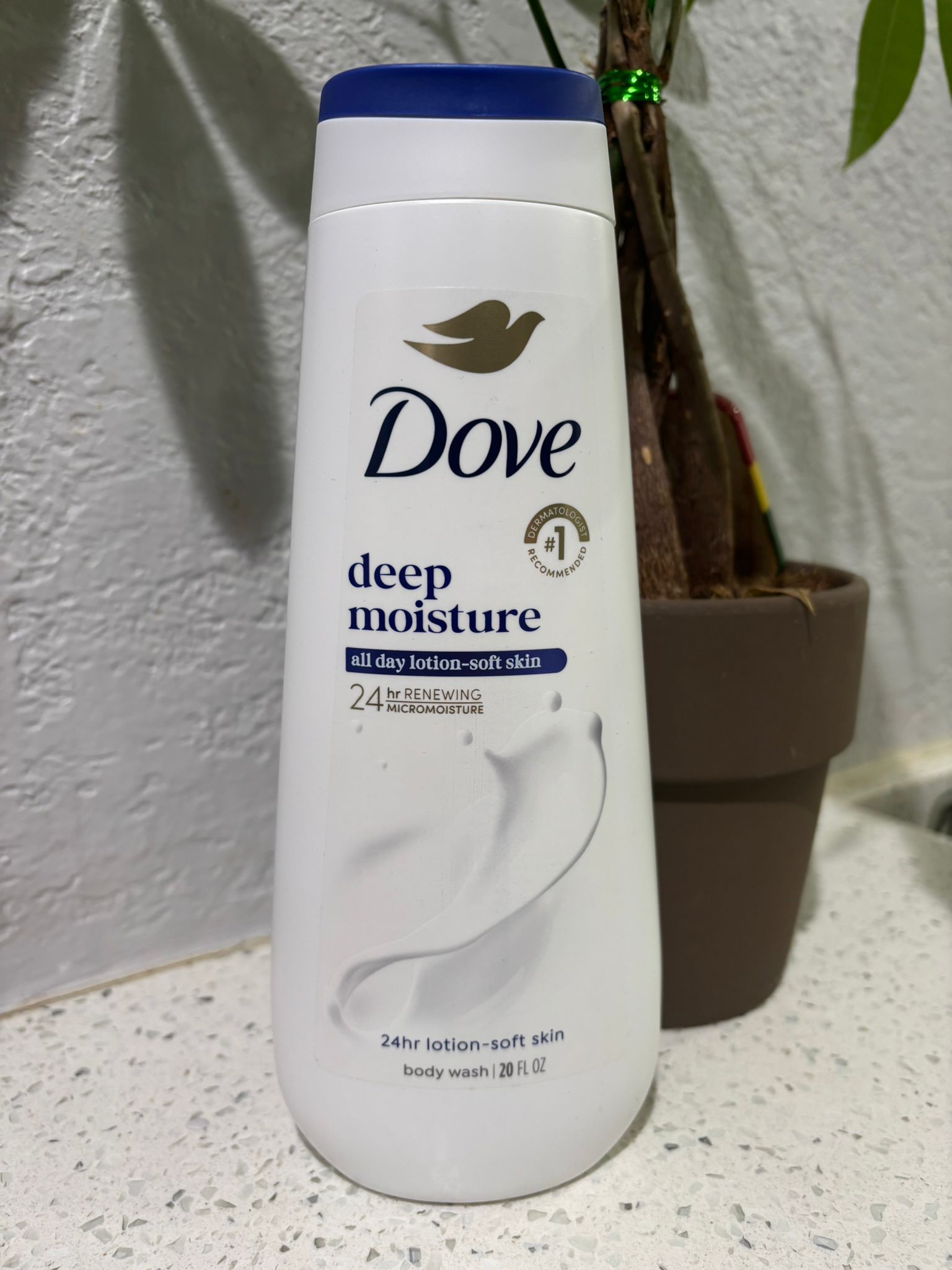 ee28 Dove Women 24 HR Renewing Bodywash 20 fl.oz: Deep Moisture - Image 1