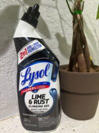 Lysol Power Cling Gel Toilet Bowl Cleaner "Lime & Rust" 24oz