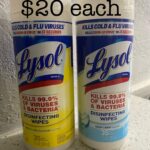 Lysol Disinfectant Wipes 35ct - Crisp Linen