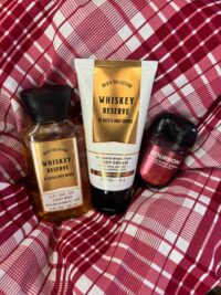 B&B Men Shop Collection: [Men Mini 3pc Set, Lotion, Wash & Hand sanitizer] Whiskey Reserve