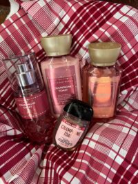 B&B Women Shop Collection: [Women Mini 4pc Set, Lotion, Wash, Mist & Hand sanitizer] Champagne Toast