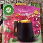 Air Wick Essential Mist Fall Scented Oil Air Freshener Diffuser Starter Kit, Lush Honeysuckle and Raspberry, Air Freshener, Essential Oils, Spring Collection