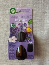 Air Wick Essential Mist Scented Oil Air Freshener Diffuser Refill, Lavender and Almond Blossom, 1 Count