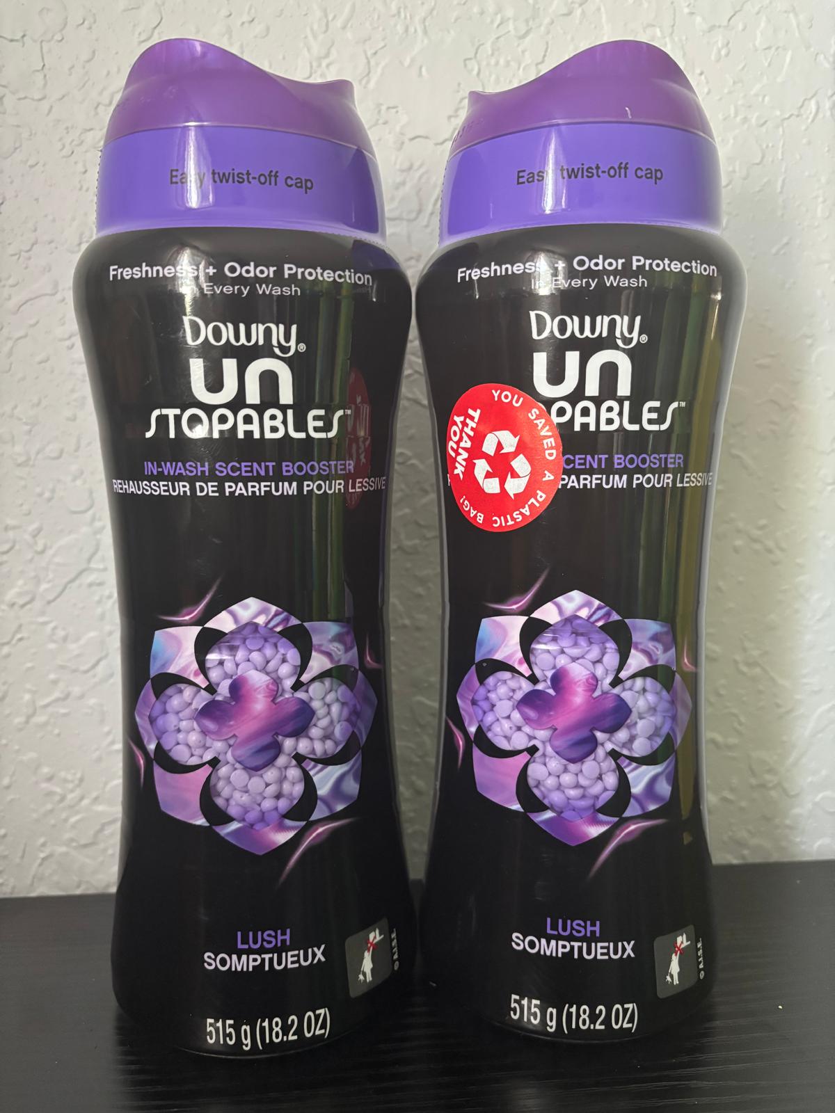 eee169 Downy UnStopables "Lush" In wash Scent Boosters 18.2oz - Image 1