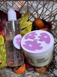 Victoria's Secret Vanilla Skin Body Oil & Such A Softie Body Scrub [Combo]