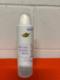 Dove Cooling Whole Body Doe All day Odor Control 2% Coconut & Vanilla Spray - 4floz