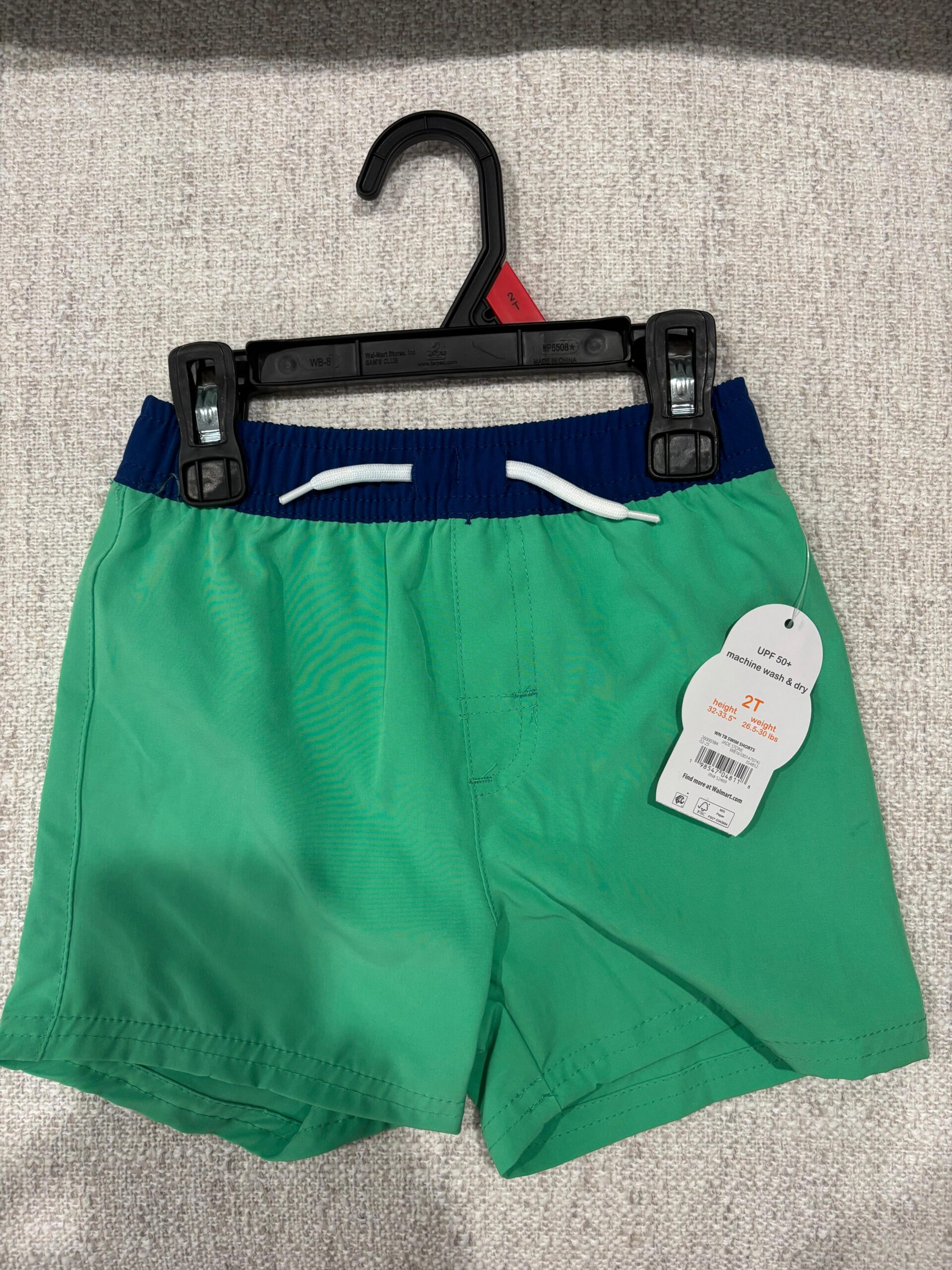 i43 Wonder Nation Toddler Boy Swim Trunk -Size 2t - Image 1