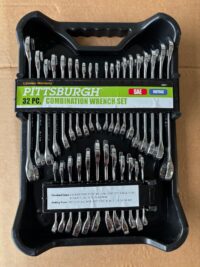 32pc Pittsburgh Combination Wrench Set