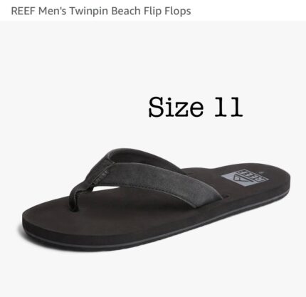 REEF Men's Twinpin Beach Flip Flops - Size 11