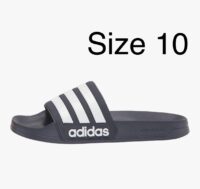 Adidas Unisex Adult Adilette Shower Slip On Slides - Size 10