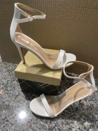 DREAM PAIRS Women's High Heels Round Open Toe Dressy Sexy Sandals (Size 7.5)