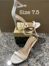 DREAM PAIRS Women's High Heels Round Open Toe Dressy Sexy Sandals (Size 7.5) - Image 3
